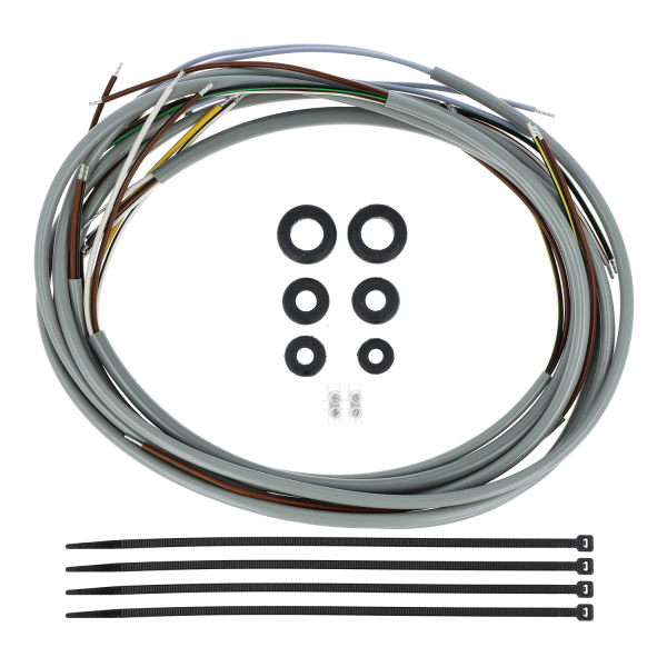 KWO Kabelbaum, Kabelsatz mit Sicherheitsschaltung (grau), Simson KR50